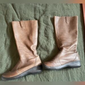 Keen knee high leather boots